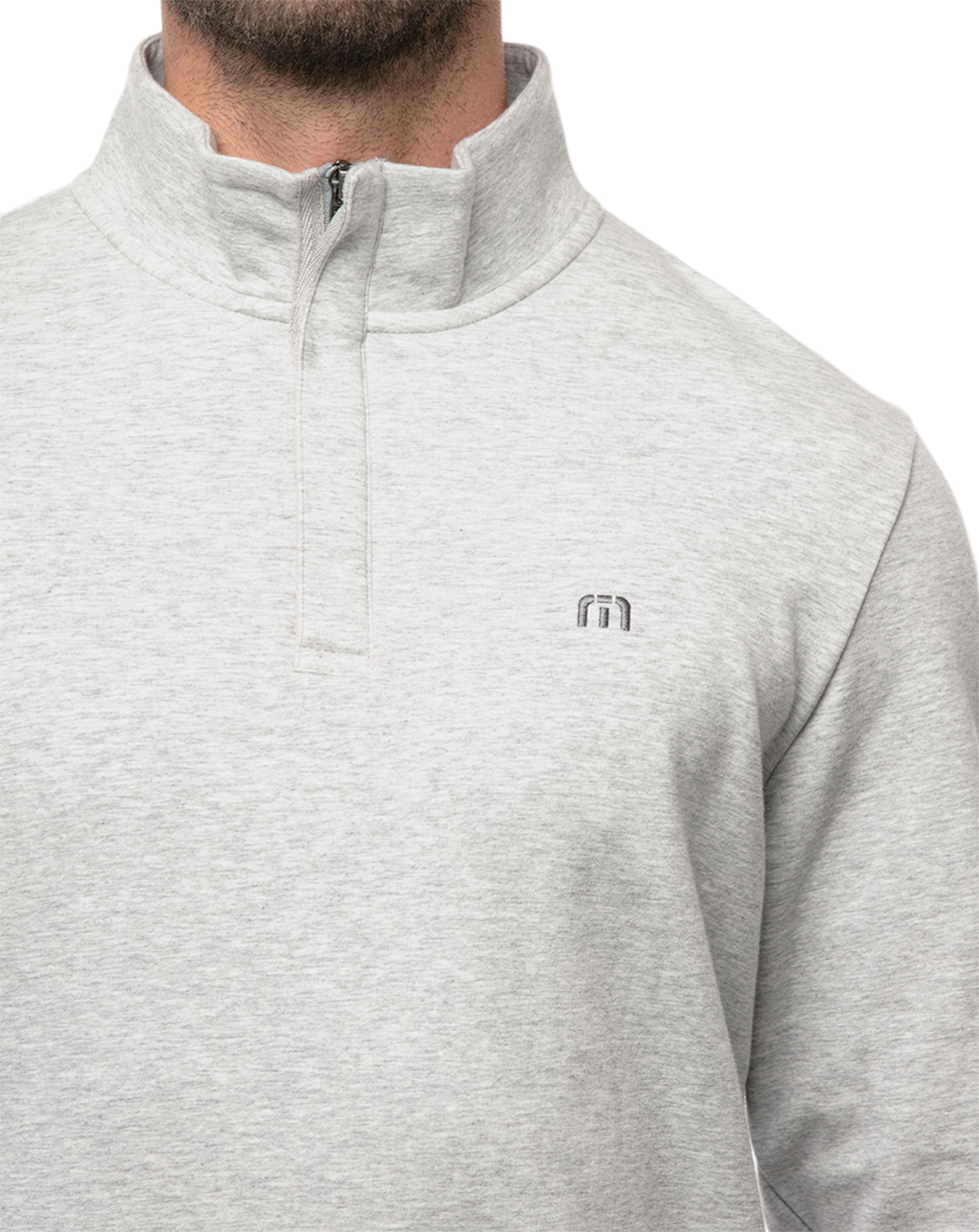 <img src="https://cdn.shopify.com/s/files/1/0252/0927/4404/files/TM-Combo-Logo-Block-Black-650.png?v=1580931784" alt=" TravisMathew Brand logo" align="middle" style="border:0;"><p><p>Cloud Quarter Zip 2.0</p>