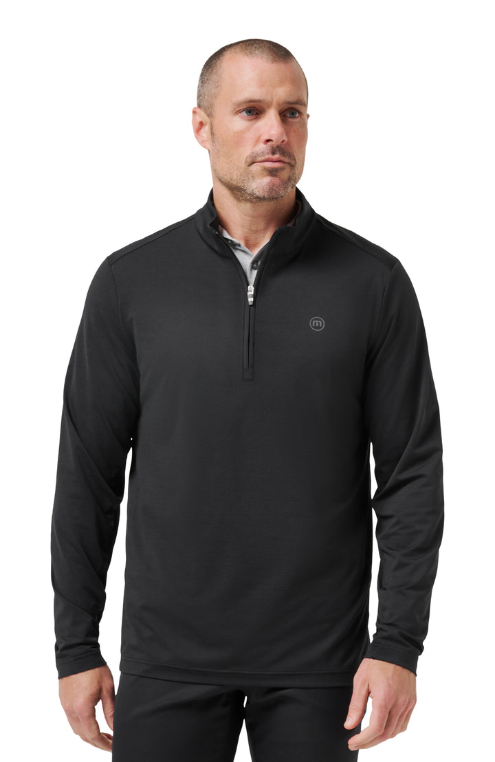 <img src="https://cdn.shopify.com/s/files/1/0252/0927/4404/files/TM-Combo-Logo-Block-Black-650.png?v=1580931784" alt=" TravisMathew Brand logo" align="middle" style="border:0;"><p><p>Heater Pro 1/4 Zip</p>