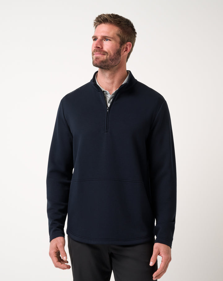 <img src="https://cdn.shopify.com/s/files/1/0252/0927/4404/files/TM-Combo-Logo-Block-Black-650.png?v=1580931784" alt=" TravisMathew Brand logo" align="middle" style="border:0;"><p><p>Fibercloud 1/4 Zip</p>