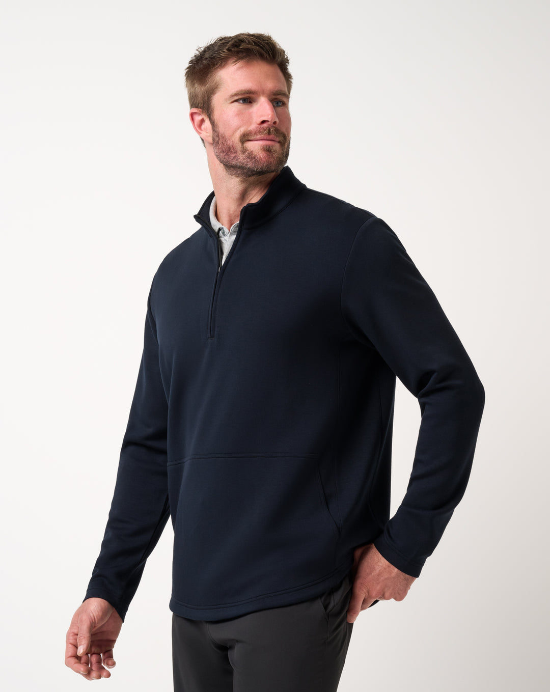 <img src="https://cdn.shopify.com/s/files/1/0252/0927/4404/files/TM-Combo-Logo-Block-Black-650.png?v=1580931784" alt=" TravisMathew Brand logo" align="middle" style="border:0;"><p><p>Fibercloud 1/4 Zip</p>