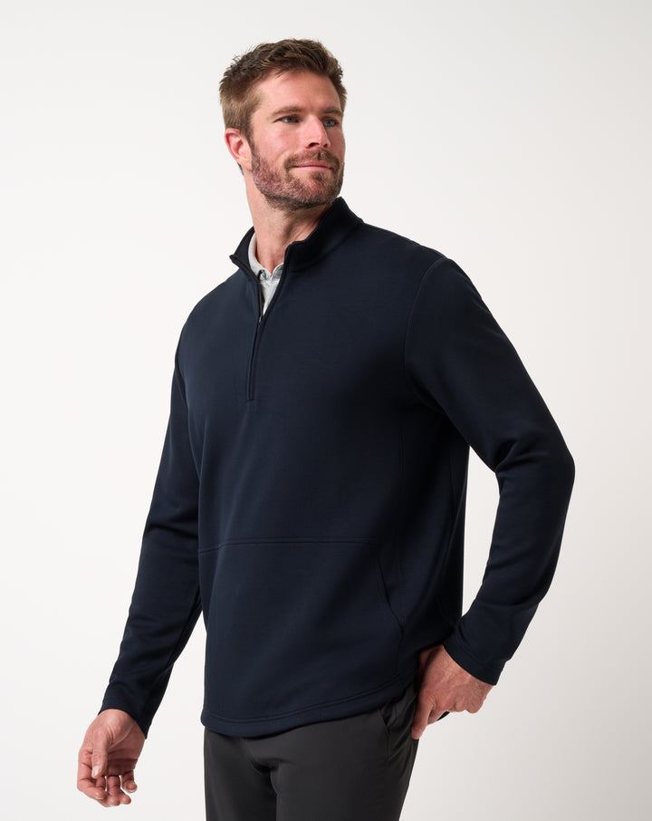 <img src="https://cdn.shopify.com/s/files/1/0252/0927/4404/files/TM-Combo-Logo-Block-Black-650.png?v=1580931784" alt=" TravisMathew Brand logo" align="middle" style="border:0;"><p><p>Fibercloud 1/4 Zip</p>