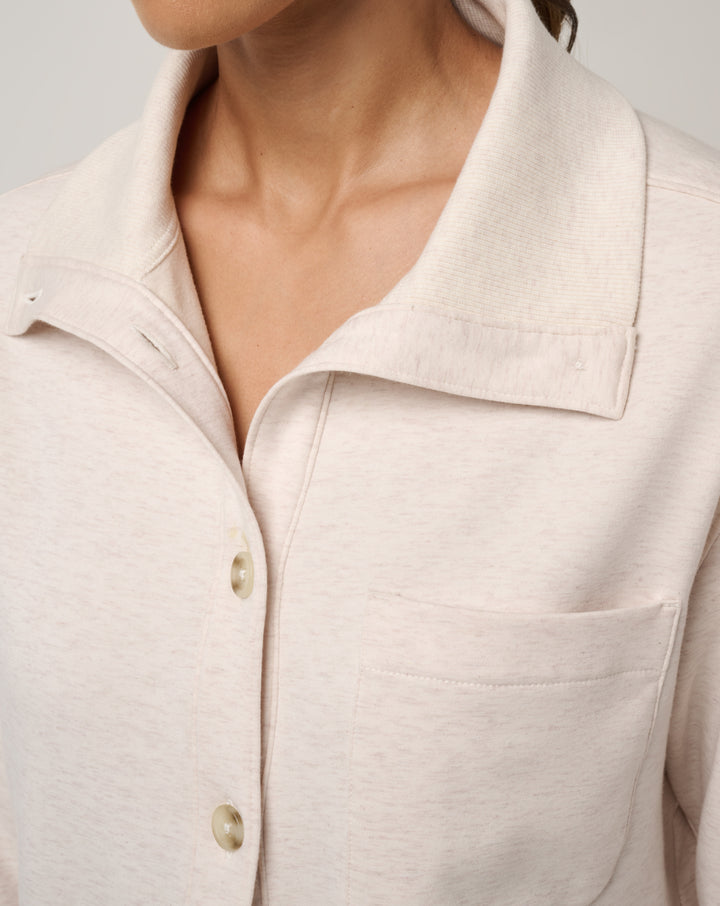 <img src="https://cdn.shopify.com/s/files/1/0252/0927/4404/files/TM-Combo-Logo-Block-Black-650.png?v=1580931784" alt=" TravisMathew Brand logo" align="middle" style="border:0;"><p><p>Cloud Fleece Button Down Shacket</p>