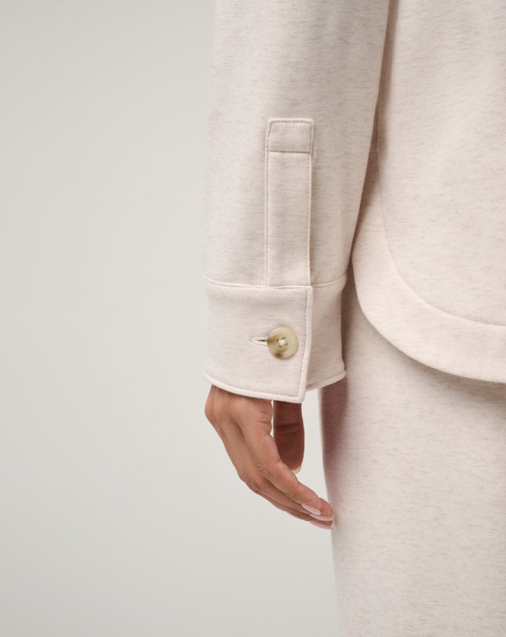 <img src="https://cdn.shopify.com/s/files/1/0252/0927/4404/files/TM-Combo-Logo-Block-Black-650.png?v=1580931784" alt=" TravisMathew Brand logo" align="middle" style="border:0;"><p><p>Cloud Fleece Button Down Shacket</p>